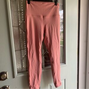 Lululemon Athletica Coral Leggings